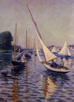 古斯塔夫 卡裡伯特 Regatta at Argenteuil 古斯塔夫 卡裡伯特 Regatta at Argenteuil